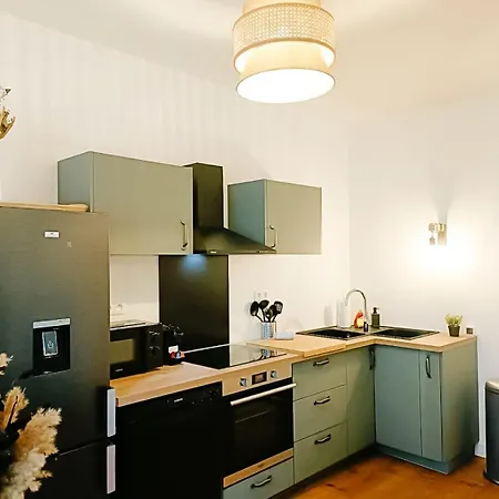 Cosy Perle & Calypso - Gites En Centre Ville - 4 Ch Pour 10 Personnes - 2 Parkings- Apartmán