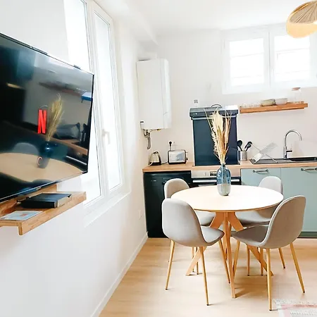 Apartmán Cosy Perle & Calypso - Gites En Centre Ville - 4 Ch Pour 10 Personnes - 2 Parkings-