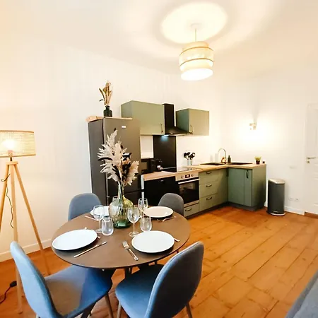Apartmán Cosy Perle & Calypso - Gites En Centre Ville - 4 Ch Pour 10 Personnes - 2 Parkings- *