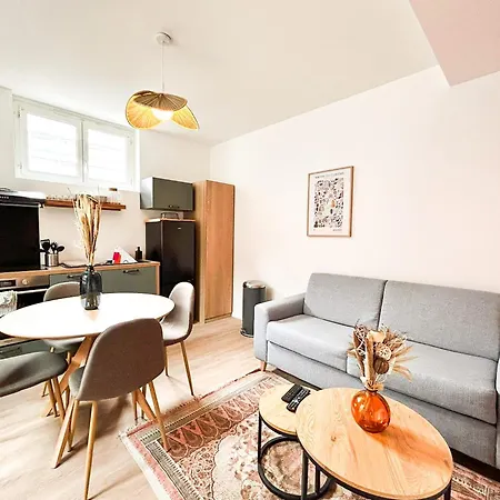 Apartmán Cosy Perle & Calypso - Gites En Centre Ville - 4 Ch Pour 10 Personnes - 2 Parkings- Pau